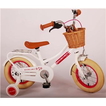 Vélo pour enfants - Volare Excellent - Filles - 12 pouces - Blanc - 95%  assemblé - Vélo enfant - Achat & prix
