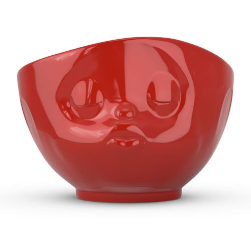 Grand Bol rouge Bisou en Porcelaine Tassen fabriqué en Allemagne
