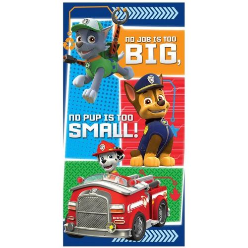 Canine Paw Patrol Patrol Patrol Aucun travail n'est trop gros coton