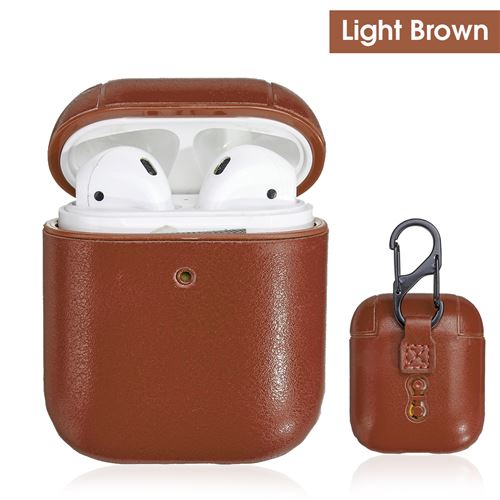 Apple Case Housse de protection en cuir PU Housse Skin Crazy horse pattern marron clair