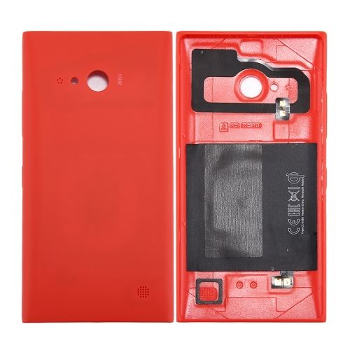 Nokia Lumia 735 Solid Color NFC Remplacement Coque Arrière Origine Rouge ALS56011