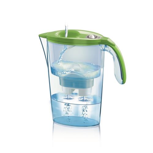 J31Ab - Carafe Filtrante Stream Line Jug - Green