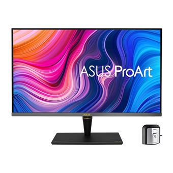 ASUS ProArt PA32UCX-PK - Écran LED - 32" - 3840 x 2160 4K @ 65 Hz - IPS - 1200 cd/m² - 1000:1 - HDR10 - 5 ms - 3xHDMI, DisplayPort, Thunderbolt 3 - haut-parleurs - noir - avec X-Rite i1 Display Pro