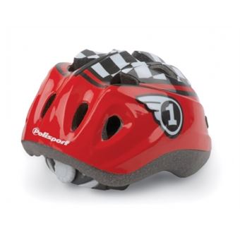 Polisport Kids Helmet-Adventure-(XS = 46/53) Hjälm, Unisex-Youth, Brun