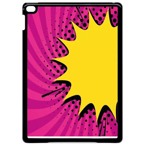 Coque Apple Ipad Air 2 Fond Comics Rose