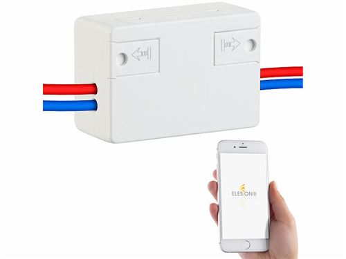 Luminea Home Control : Interrupteur connecté compatible Amazon Alexa & Google Assistant