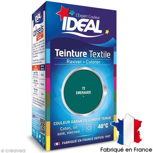 Teinture Tissu Idéal liquide Vert émeraude 72 mini