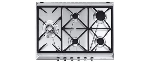 Plaque Gaz Smeg Srv 575 Gh 5 Inox