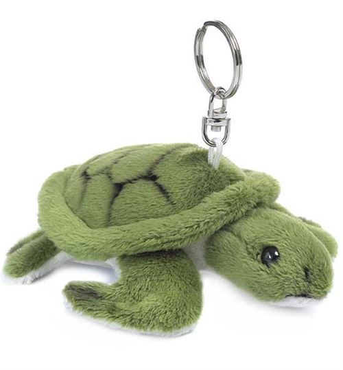 Wwf - 15205030 - Peluche - Porte Clé Tortue Verte - 10 cm