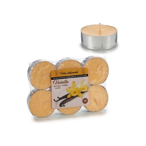 ensemble de bougies (6 pièces) vanille