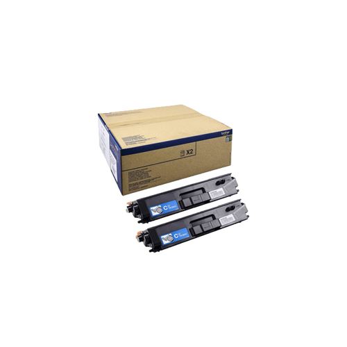 Brother TN-900CTWIN Cartouche de toner Original Cyan 2 pi&egrave;ce(s)
