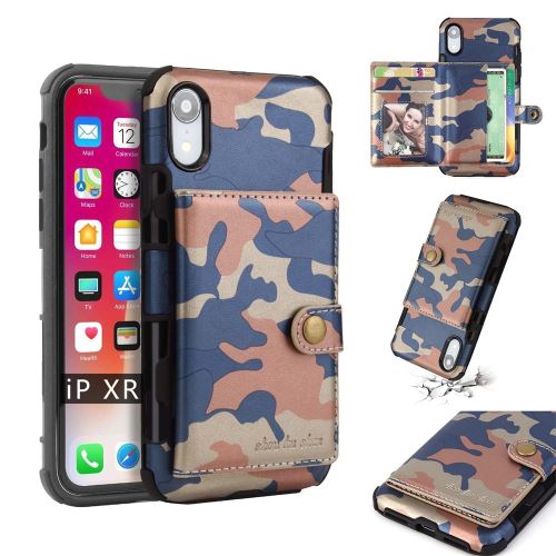 Coque TPU antichoc avec fente pour Apple iPhone 11 6.1 - Bleu
