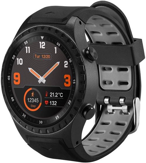 Acme Smart Watch SW302 IPS, Touchscreen, Black, GPS (Satellite)