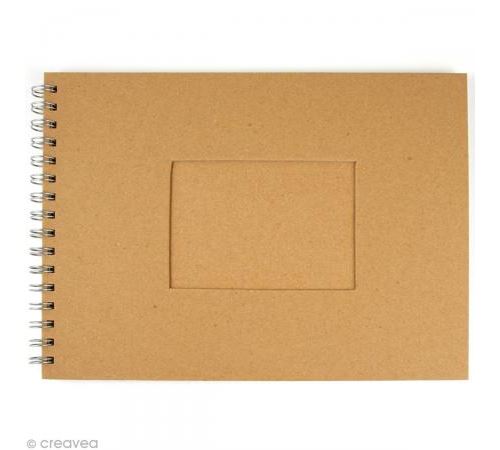 Carnet avec fenêtre Rectangle