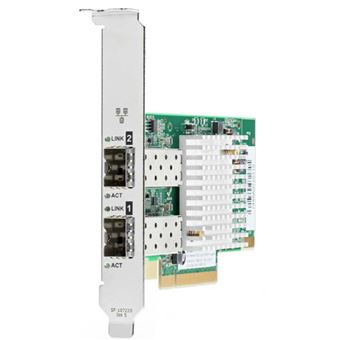HPE 562SFP+ - Adaptateur réseau - PCIe 3.0 x8 - 10 Gigabit SFP+ x 2 - pour Apollo 4200 Gen10; Edgeline e920; ProLiant DL360 Gen10 - 1