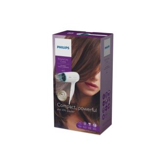 Sèche-cheveux Philips Essential Care BHD006/08 Blanc et Bleu