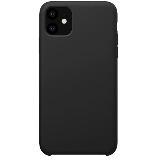 Coque en silicone liquide anti-chutte noir pour Apple iPhone XR (2019) 6.1 pouces
