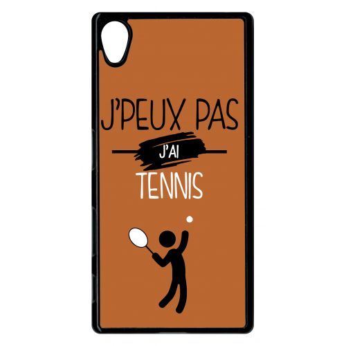 Coque sony xperia z5 j peux pas j ai tennis 8