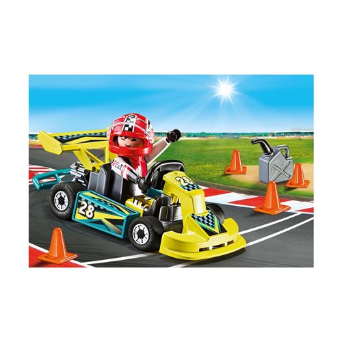 playmobil atelier karting