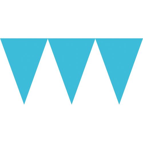 Amscan ligne du drapeau 450 cm bleu clair