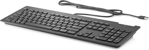 HP Business Slim Smartcard Keyboard Clavier Usb Noir