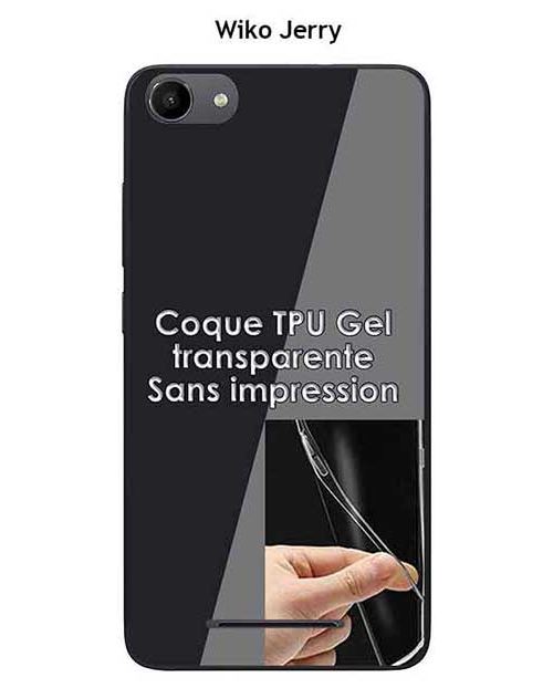 Coque Wiko Jerry - Lenny 3 Transparente (TPU Gel souple)