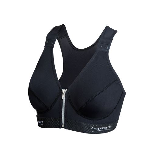 Brassière Zsport Zbra Silver-noir-105D
