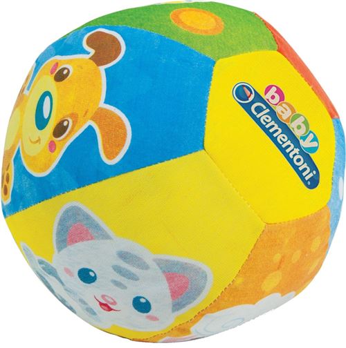 Clementoni balle d'activité Animaux 16 cm