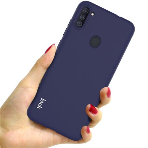 Coque Pour Samsung Galaxy M11 Tpu Bleu En Silicone Gel Souple hfs-house®