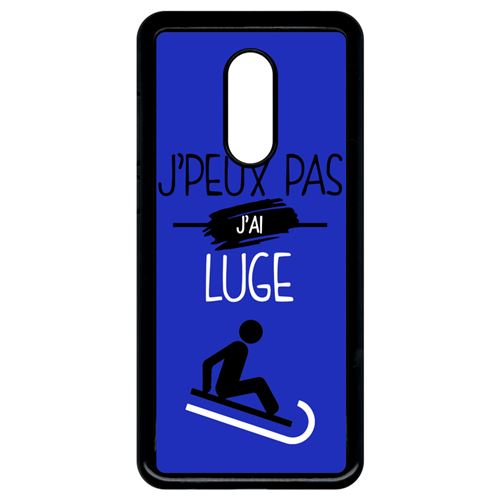 Coque xiaomi redmi 5 plus j peux pas j ai luge 12