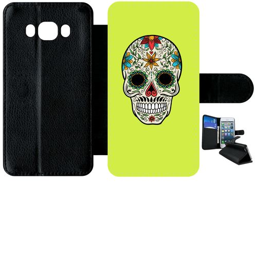Etui À Rabat Samsung Galaxy J5 (2016) Crane Couleurs Fond Jaune