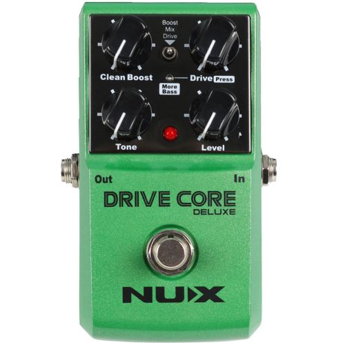 NUX Drive Core Deluxe pédale d'overdrive Booster & Blues