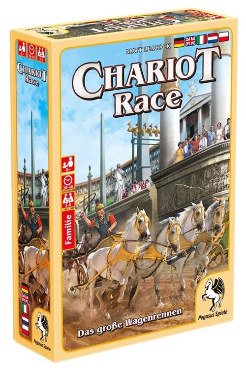Pegasus Spiele 51795 G Chariot Race Das große Wagenrennen Jeu de dés