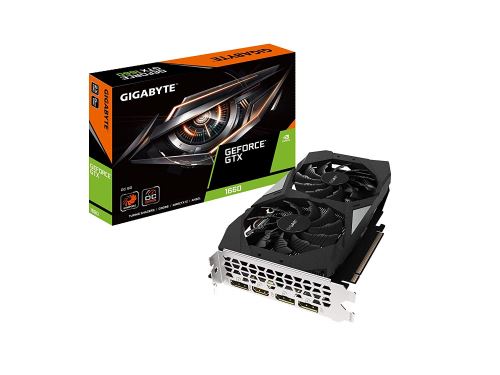  Gigabyte GeForce GTX 1660 OC 6G - OC Edition - carte graphique - GF GTX 1660 - 6 Go GDDR5 - PCIe 3.0 x16 - HDMI, 3 x DisplayPort 