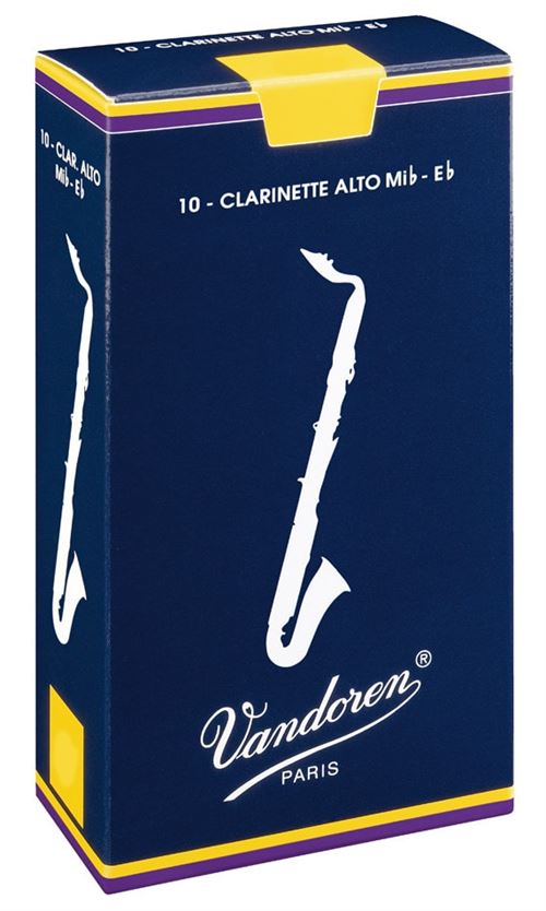 VANDOREN 10 ANCHES CLARINETTE ALTO N.1.5