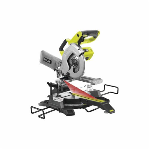 Scie à Onglet Radiale Ryobi 18V One Plus - Sans Batterie Ni Chargeur R18Ms216-0