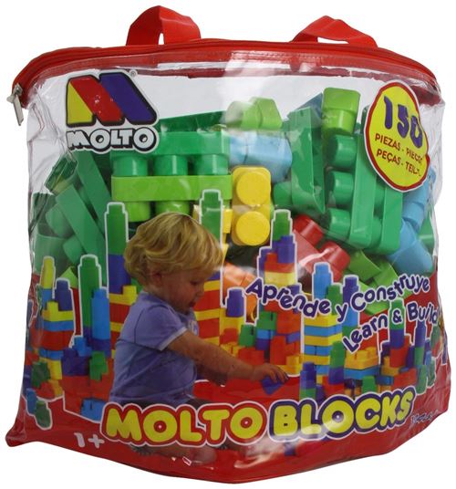 Molto – Sac de blocs, 150 pièces (12464)