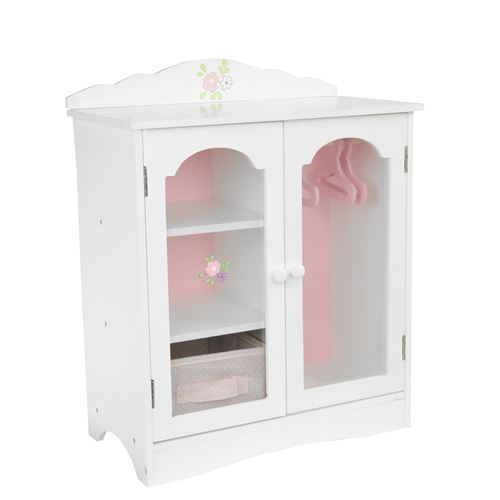 Olivias meuble armoire penderie dressing poupée poupon jeux imitation TD-0210A
