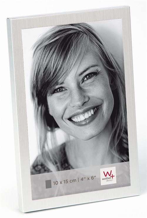 Walther, Karla, Cadre à Portrait en Métal, BT015T, 10x15 cm, Argent