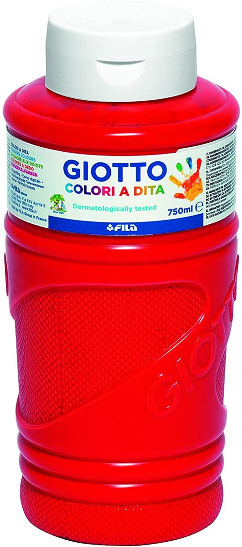 Giotto Finger Paint - 750 ml Red