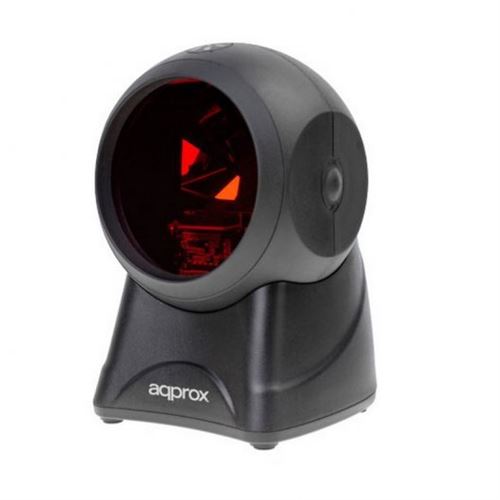 Approx FESLCB0139 Lecteur de codes-barres omnidirectionnel, laser visible, Multiligne APPLS06Omni