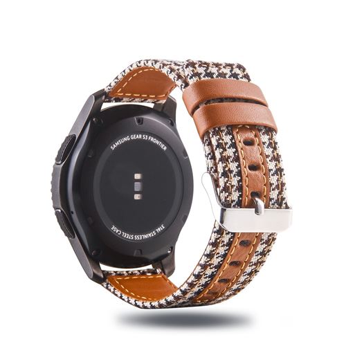 Bracelet en PU tissu 011 pour votre Smart Watch 22mm