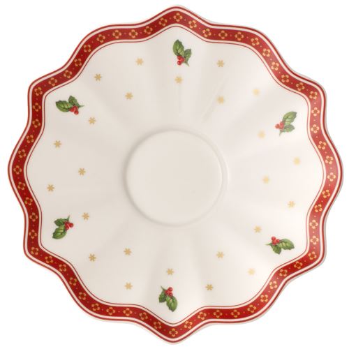 Villeroy & Boch - Toy's Delight Soucoupe tasse à café/thé blanche