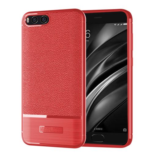 Etui Coque de protection antichoc souple pour Xiaomi Mi 6 - Rouge