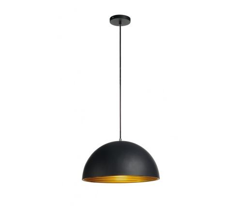 SLV Forchini m pd-2 suspension, 40cm, rond, noir or, e27, max. 24w