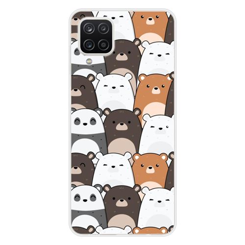 Coque en silicone imprimée compatible Sony Xperia XZ1 Hiboux coloré