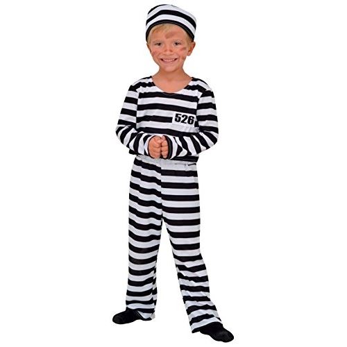 Déguisement prisonnier - 5 7 ans cesar f468-002