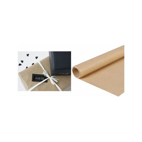 Clairefontaine Papier d'emballage 'Kraft brun', 1.000 x 50 m
