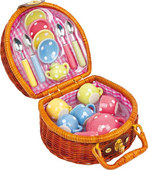 Panier De Pique-Nique « Thé », 17 Pcs.