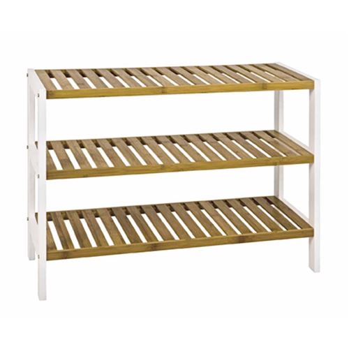 Paris Prix - étagère 3 Niveaux En Bambou stacy 70cm Naturel